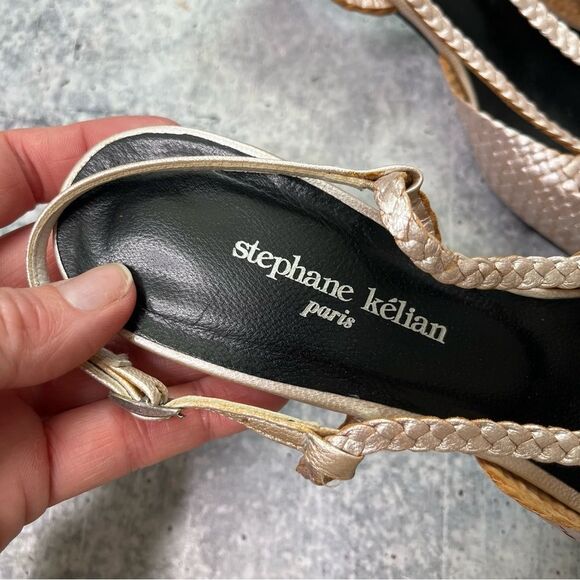 Stephane Kelian Rose Gold Slingbacks - Picture 3 of 6